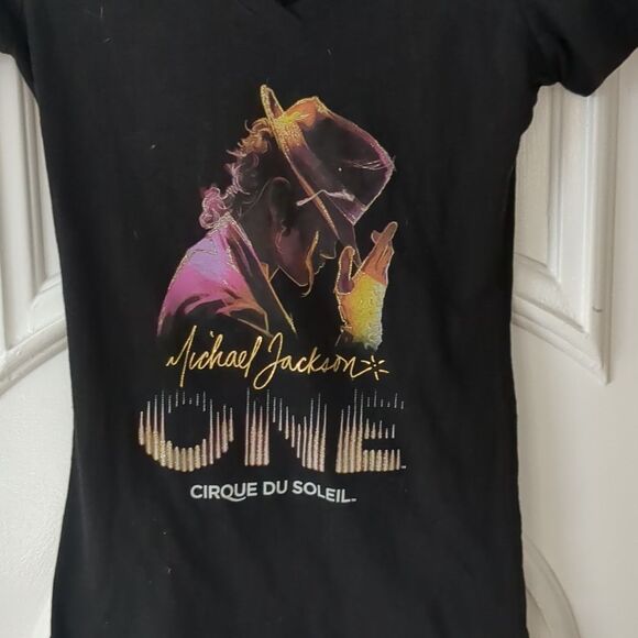 Vintage Michael Jackson Cirque Du Soleil The One Shirt Small - Picture 3 of 8